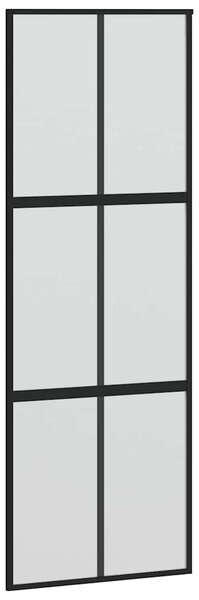 Posuvné dveře s kováním 90x205 cm tvrzeného sklo a hliník 3332963