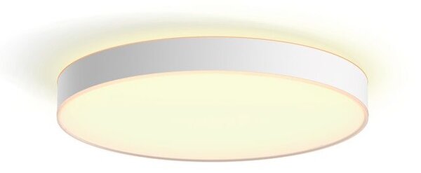 Philips HUE LED White Ambiance 41166/31/P6 Devere L koupelnové stropní svítidlo 33,5W 4300lm 2200-6500K IP44 42,5cm bílé stmívatelné BlueTooth + HUE Switch