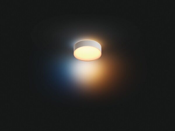 Philips HUE LED White Ambiance 41160/31/P6 Enrave L stropní svítidlo 33,5W 4300lm 2200-6500K 42,5cm bílé stmívatelné BlueTooth + HUE Switch
