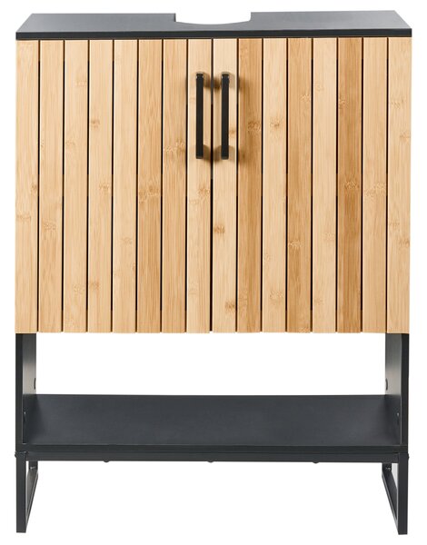 Skříňka pod umyvadlo MISCANTI Bambus 60 cm Světle hnědá