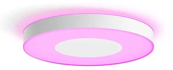 Philips HUE LED White and color Ambiance 41168/31/P9 Xamento L koupelnové stropní svítidlo 52,5W 3700lm 2200-6500K 42,5cm IP44 bílé stmívatelné Bluetooth