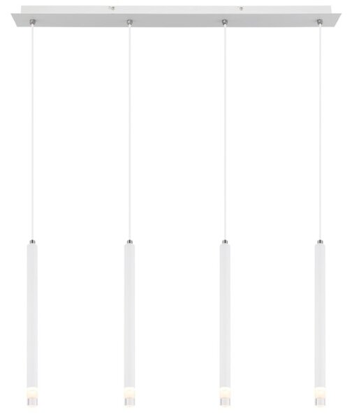 GLOBO 15629W-4 RYAN závěsné svítidlo 4xG9 bílá