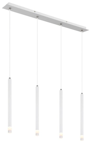 GLOBO 15629W-4 RYAN závěsné svítidlo 4xG9 bílá