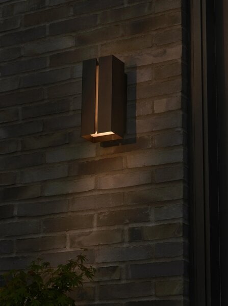 Nordlux - Venkovní nástěnné svítidlo CLARINI 2xE27/15W/230V IP54