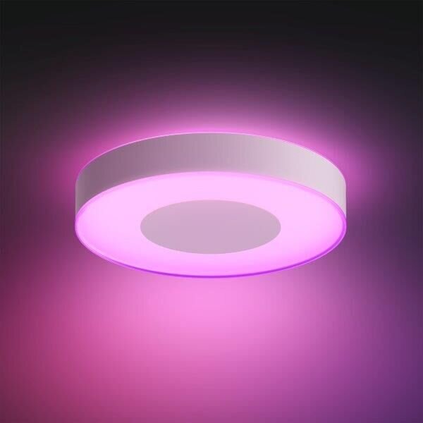 Philips HUE LED White and color Ambiance 41168/31/P9 Xamento L koupelnové stropní svítidlo 52,5W 3700lm 2200-6500K 42,5cm IP44 bílé stmívatelné Bluetooth