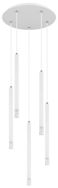 GLOBO 15629W-5 RYAN závěsné svítidlo D340mm 5xG9 bílá