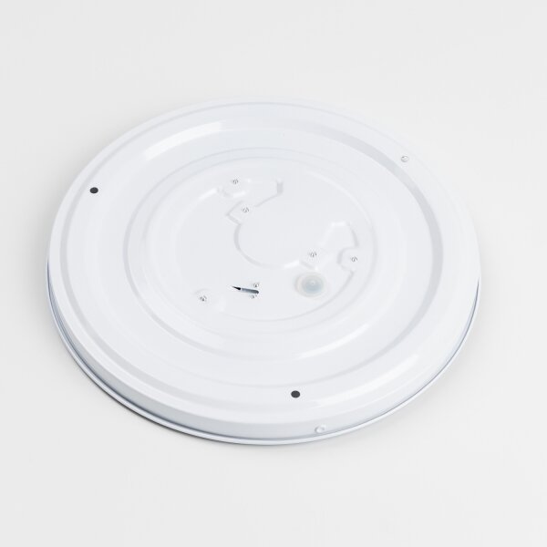 LED Stropní svítidlo LED/12W/230V pr. 32 cm šedá/stříbrná