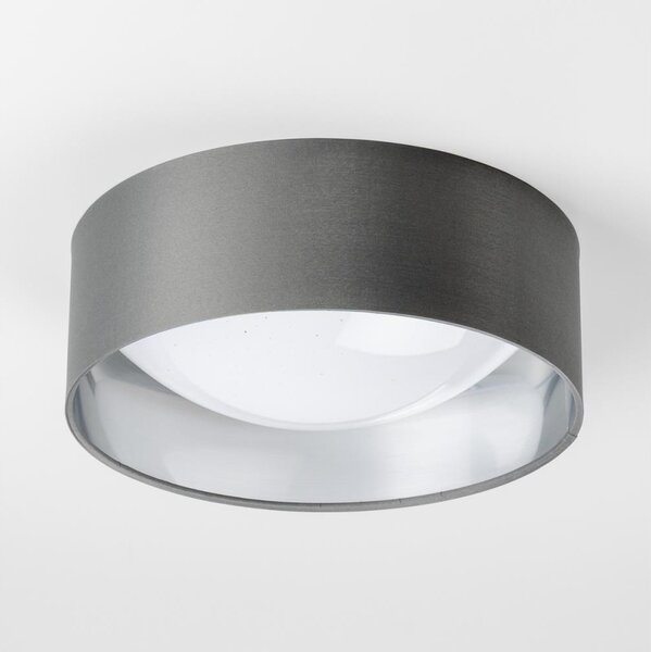 LED Stropní svítidlo LED/12W/230V pr. 32 cm šedá/stříbrná