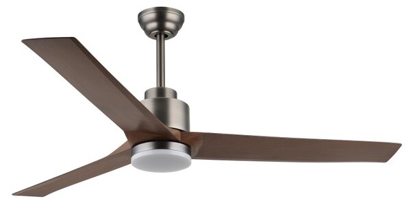 GLOBO 03607 MODESTO stropní ventilátor se světlem D1480mm LED 20W 1800/900lm 2700-6500K imitace dřeva, časovač, dálkový ovladač