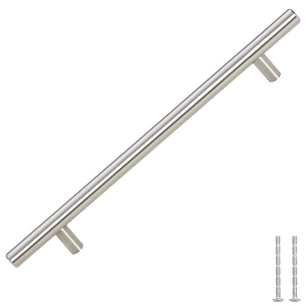 Nábytkové úchytky 5 ks stříbrné 192 mm nerezová ocel 155352