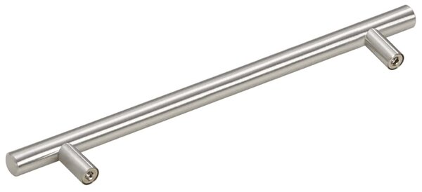 Nábytkové úchytky 5 ks stříbrné 192 mm nerezová ocel 155352