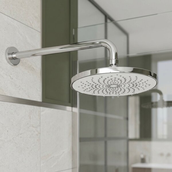 Kulaté sprchové rameno REA JS-9021 40cm Chrome