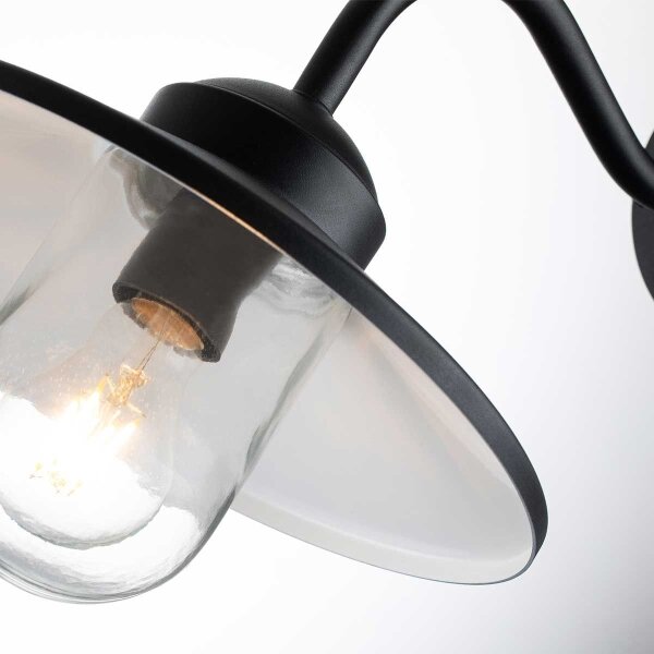 Elstead KLAMPENBORG-PIR-BK-Venk. svít. se senz. KLAMPENBORG 1xE27/60W/230V IP44