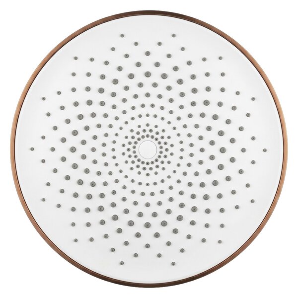 Rea Rea, kulatá dešťová sprchová hlavice, JS-021BRG, 225mm, medná matná, REA-P0620