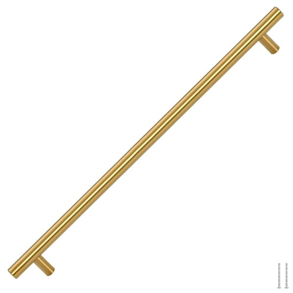 Nábytkové úchytky 5 ks zlaté 480 mm nerezová ocel 155363
