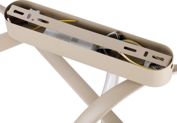 Brilagi-LED Stmívatelný přisazený lustr TWISTER LED/60W/230V 3000-6000K béžov+DO