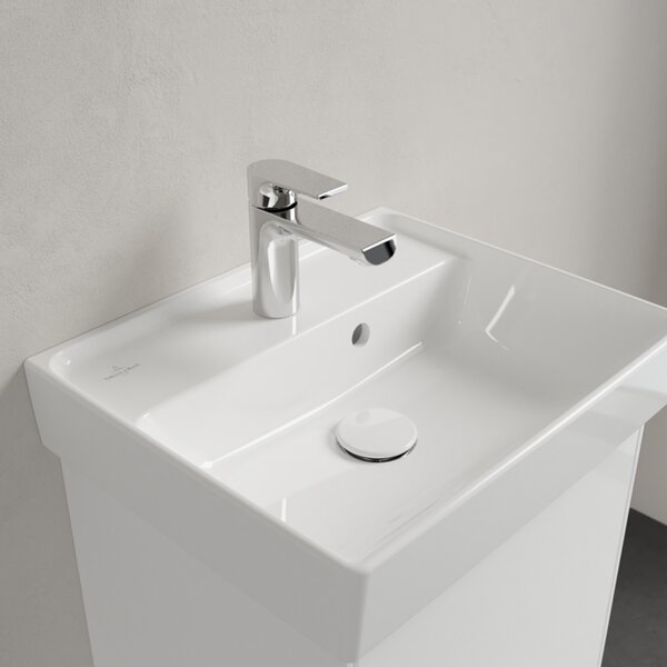 Villeroy & Boch Collaro - Umyvadlo 450x370 mm, s přepadem, alpská bílá 43344501