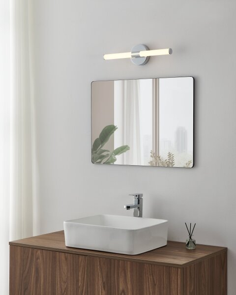 Eglo 901849 - LED Koupel. osvětlení zrcadla RAMOLA LED/7,5W/230V 45cm IP44 chrom