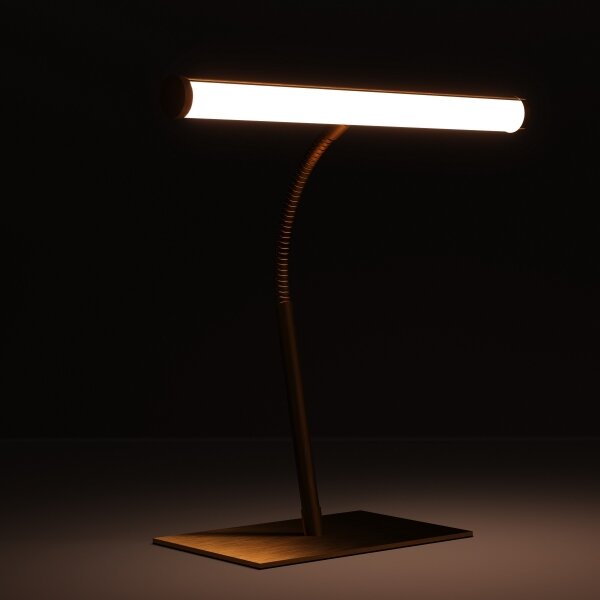 Eglo 901983 - LED Stm. stolní lampa RICCIONE LED/5W/230V 2700/4000/6500K zlatá
