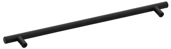 Nábytkové úchytky 5 ks černé 480 mm nerezová ocel 155371