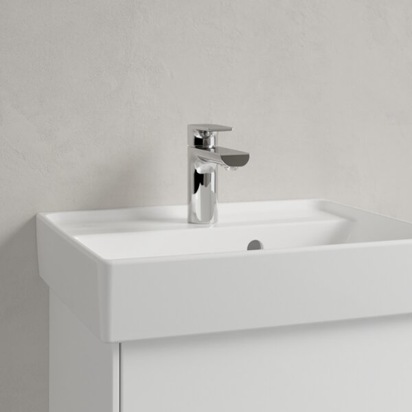 Villeroy & Boch Collaro - Umyvadlo 450x370 mm, s přepadem, alpská bílá 43344501