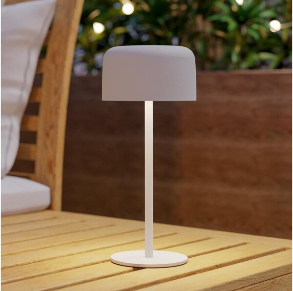 Eglo 901892 - LED Solární stolní lampa ROCCANOVA LED/2,8W/3,7V IP44 bílá