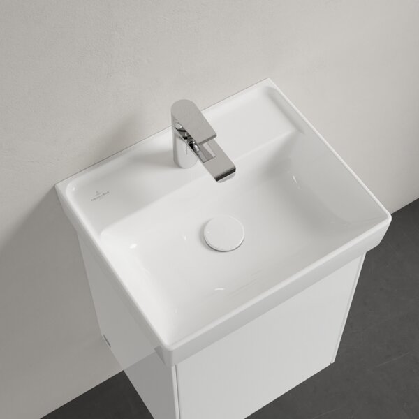 Villeroy & Boch Collaro - Umyvadlo 450x370 mm, s přepadem, alpská bílá 43344501