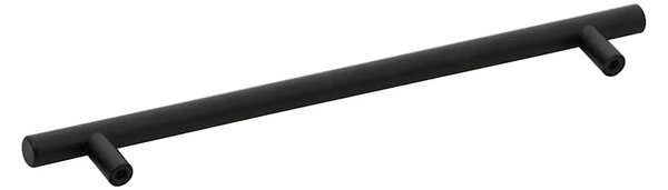 Nábytkové úchytky 5 ks černé 224 mm nerezová ocel 155369