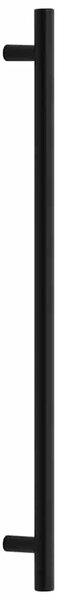 Nábytkové úchytky 5 ks černé 480 mm nerezová ocel 155371