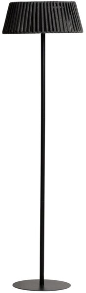 Kave Home Černá zahradní solární LED lampa Aldet 160 cm
