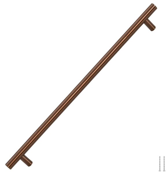 Nábytkové úchytky 5 ks bronzové 480 mm nerezová ocel 155379