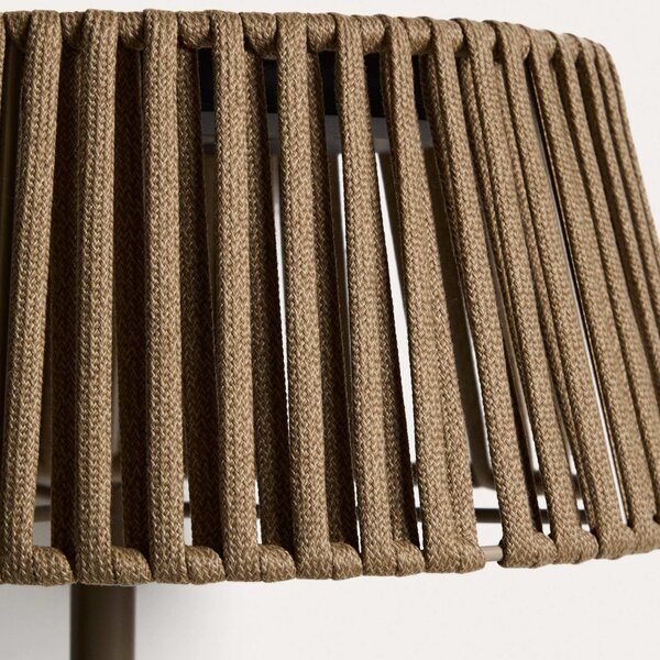 Kave Home Béžová zahradní solární LED lampa Aldet 160 cm