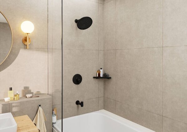 Hansgrohe Crometta S Horní sprcha 240 1jet EcoSmart, matná černá 26724670
