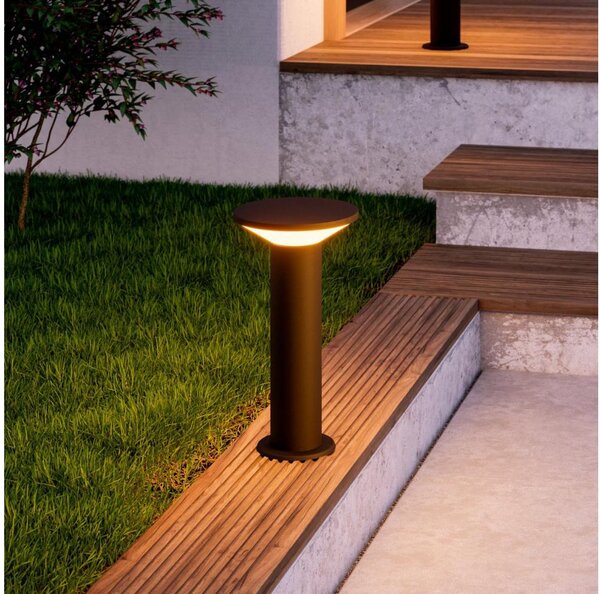 Eglo 901841 - LED Venkovní lampa RIGOSA LED/10W/230V 35 cm IP44 černá