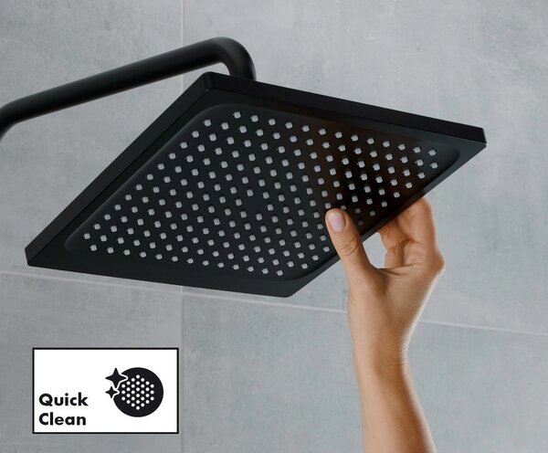 Hansgrohe Vernis Shape Showerpipe 240 1jet s vanovým termostatem, matná černá 26900670