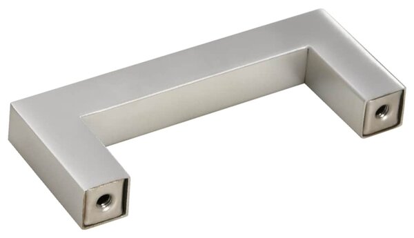 Nábytkové úchytky 10 ks stříbrné 64 mm nerezová ocel 155380
