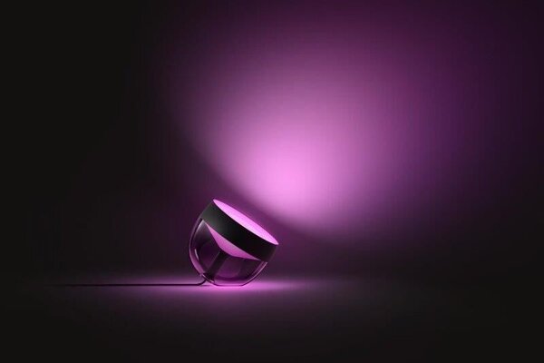 Philips Hue Iris (gen4) 8719514264489 LED náladová stolní lampa 8,1W 2000-6500K+RGB černá IP20 Bluetooth
