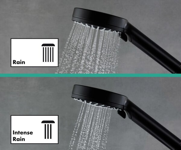 Hansgrohe Vernis Shape Showerpipe 240 1jet s vanovým termostatem, matná černá 26900670
