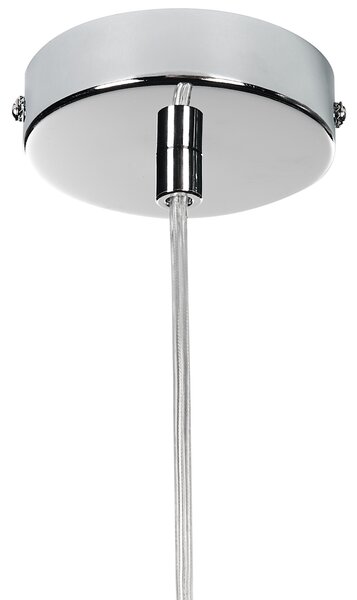Závěsná lampa KEILA Sklo Zelená