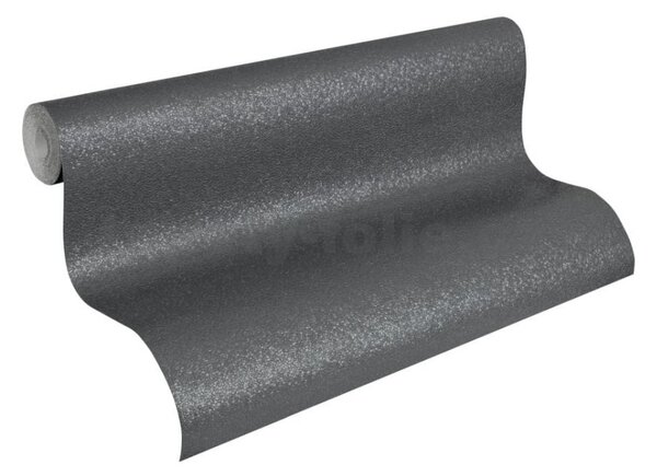 Vliesové tapety na zeď Nobile 95982-4, rozměr 10,05 m x 0,53 m, hrubá struktura černá, A.S. CRÉATION