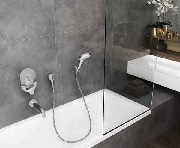 Hansgrohe Vernis Blend Vanová baterie pod omítku, sada s tělesem, chrom 71473000