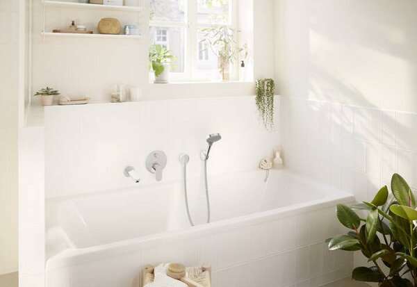 Hansgrohe Rebris S - Páková vanová baterie pod omítku, chrom 72466000