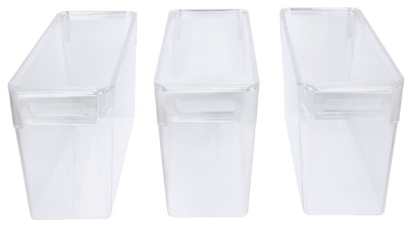 Silvercrest® Sada organizérů do chladničky 3,4 l, 3 kusy (100406578)