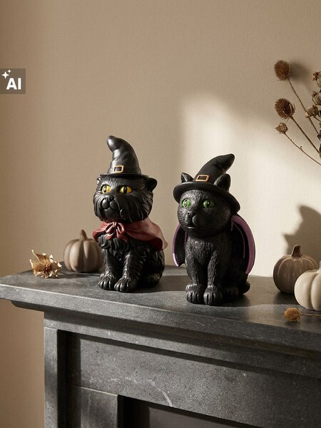 Sinsay - Halloweenská dekorace 2 pack - černá