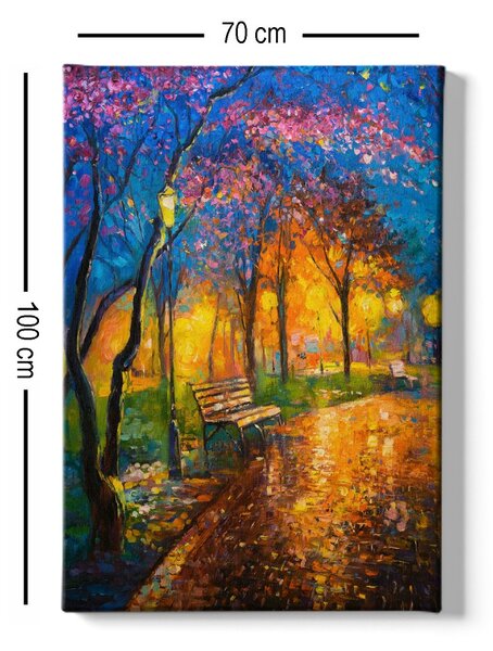 Wallity Obraz COLORFUL ALLEY 70 x 100 cm