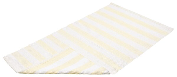 Livarno® Bavlněný koberec, 80 x 150 cm (béžová/žlutá) (100405393002)