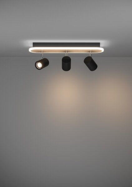 Eglo 901633 - LED Bodové svítidlo RIMBOCCHI LED/20W/230V hnědá/černá