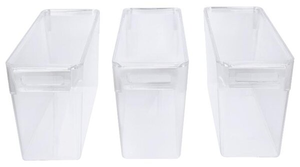Silvercrest® Sada organizérů do chladničky 3,4 l, 3 kusy (100406578)