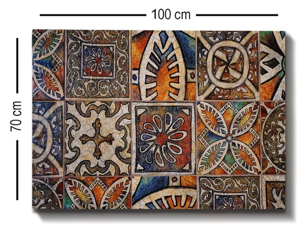 Wallity Obraz ORIENTAL 70 x 100 cm
