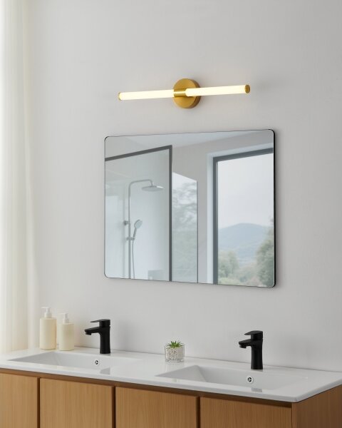 Eglo 901855 - LED Koupel. osvětlení zrcadla RAMOLA LED/11W/230V 60cm IP44 zlatá